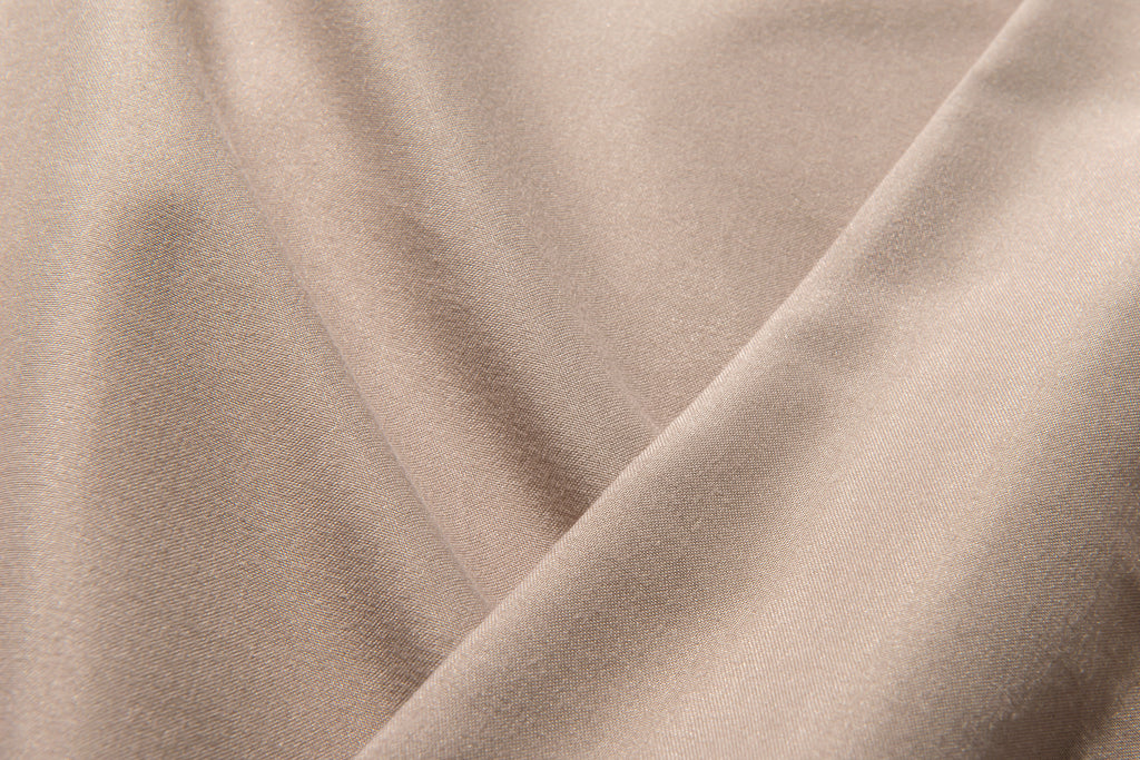 Percale Taupe Pillowcase Soft Bed Linens for Sensitive Skin The Bed