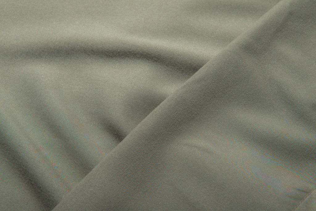 Percale Sage Pillowcase Soft Bed Linens for Sensitive Skin The Bed